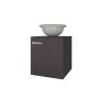 FM FURNITURE Pirtleville Bathroom Vanity with Integrated Sink, Wenge