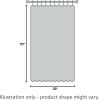 Macrame Curtain Long Cotton Window Panel Boho Curtains for Bedroom Wedding Backdrop Room Divider Doorway Closet Apartment 35''W x 70''L