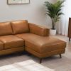 Chase Genuine Leather Sectional Right Facing