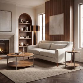 Gala Floor Lamp Black & Natural