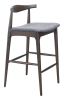 Tuzka Barstool Gray & Espresso