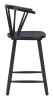 Stenger Counter Stool Black
