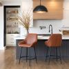 Vila Counter Stool Brown
