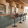 Meyane Barstool Brown