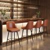 Keppel Swivel Barstool Brown