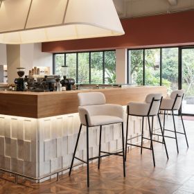 Bremor Barstool Beige