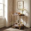 Stela Bar Cart Walnut