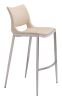 Ace Barstool Light Pink & Silver