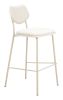Zeal Barstool Light Gray & Beige