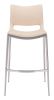 Ace Barstool Light Pink & Silver