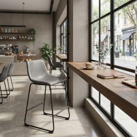 Smart Counter Stool Charcoal