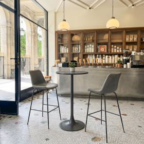 Byron Barstool Gray