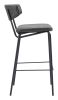 Charon Barstool Vintage Black