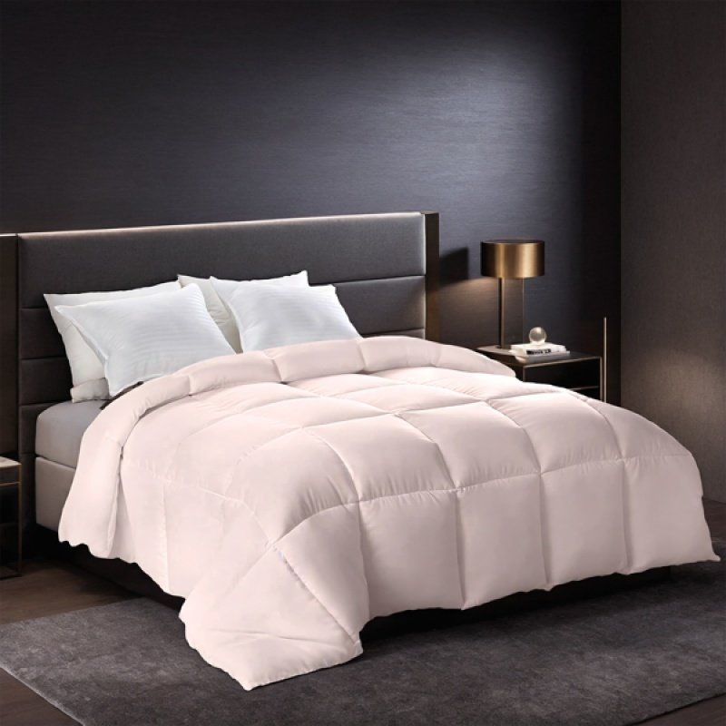 2-Pack Pink Oversized Duvet Inserts. Crafted From Comfortable, Breathable Fabric, These Soft And Fluffy Comforters Feature A Bohemian Design. Ide (Option: Defaulttitle)