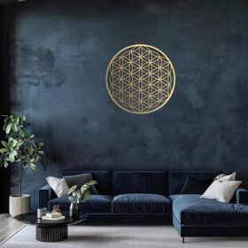 Lotus Aluminum Wall Art Floral Home Decor For Living Room Bedroom Above Sofa Wall Decorations (Option: Defaulttitle)