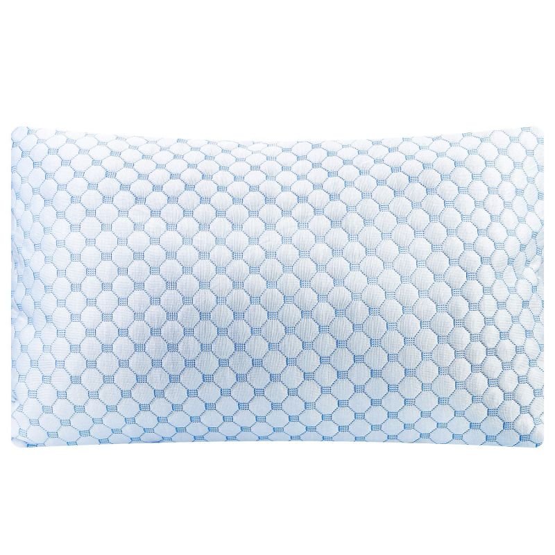 2Pcs Or 1Pc Cooling Memory Foam Pillow Ventilated Soft Bed Pillow With Cooling Gel Infused Memory Foam Machine Washable (Option: King-1Pc)