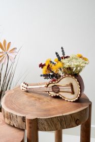 CERAMIC GUITAR PLANTER (Option: 1MultiCeramic)
