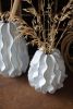 CERAMIC RUFFLE VASE