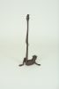 CAST IRON FROG PAPER TOWEL HOLDER