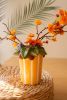 SET OF TWO CERAMIC COCKTAIL INSPIRED VASES