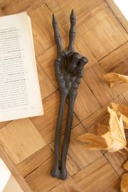 CAST IRON SKELETON ARM (Option: PEACE1BrownCast Iron)