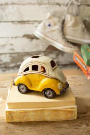CERAMIC VW BUG LAMP (Option: MultiClay)