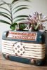 CERAMIC RADIO PLANTER