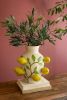 LARGE CERAMIC LEMONS VASE