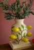 LARGE CERAMIC LEMONS VASE