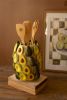 CERAMIC AVACADO VASE