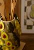 CERAMIC AVACADO VASE