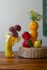 SET OF THREE CERAMIC BUD VASES