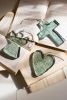 GLASS HEART ORNAMENT
