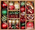 85ct Christmas Balls Ornaments Set, Colorful Shatterproof Plastic Christmas Tree Ornaments