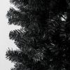 8ft Pencil Christmas Tree, Unlit Artificial Christmas Tree Slim Douglas Fir Xmas Tree with Realistic Branches, Halloween Tree with 1168 Tips