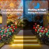 Solar Christmas Tree Outdoor Decor, Waterproof Solar Xmas Decorations Garden Stake Lights
