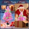 Solar Christmas Tree Outdoor Decor, Waterproof Solar Xmas Decorations Garden Stake Lights