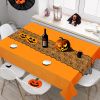 Halloween Decorations Table Runner - Black Lace Spider Web Table Runners for Halloween Table Decor