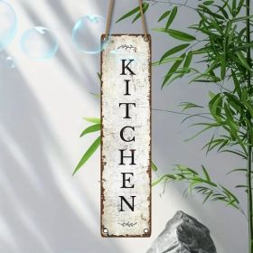 CIFbuy Vintage Wooden Hanging Sign Farmhouse Kitchen Dining Wall Decor Home Wall Art Easy Install Sturdy - TikTok, Temu Pick-up Service (Option: Defaulttitle)