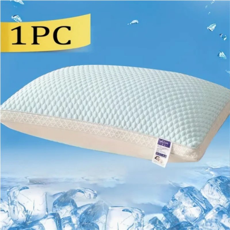 Cooling Breathable Tofu Pillows (Option: Sky Blue-1PC)